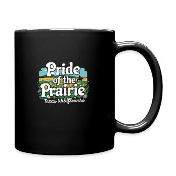 Texas Wildflowers Season Fields Flowers Texas - Full Colour Mug - black - Right