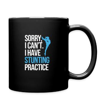 Cheerleading and Stunt Team Training for Spirit - Full Colour Mug - black - Right