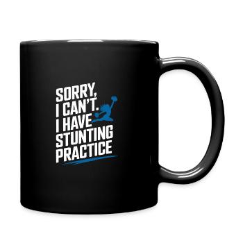 Cheerleading and Stunt Team Training for Spirit - Full Colour Mug - black - Right