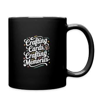 Cardmaker Scrapbooking Kits de fabrication de cartes pour - Mug uni - noir - Droite