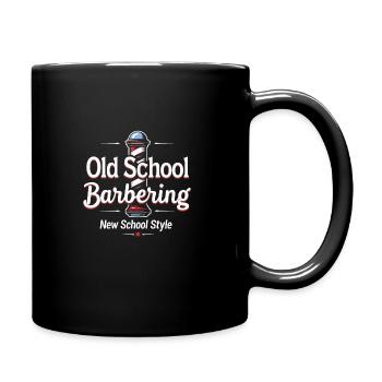 Vibrations de salon de coiffure et coupes de cheveux classiques pour - Mug uni - noir - Droite