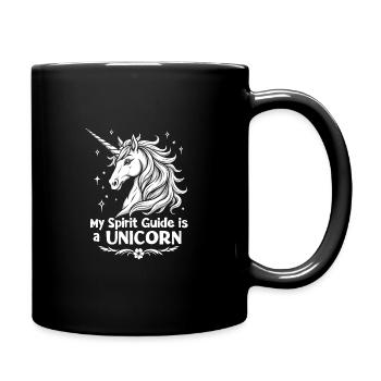 Voyage mystique à la Licorne - Découvrez votre - Mug uni - noir - Droite