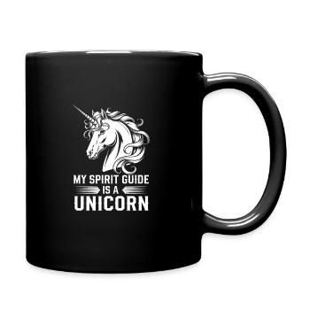 Voyage mystique à la Licorne - Découvrez votre - Mug uni - noir - Droite