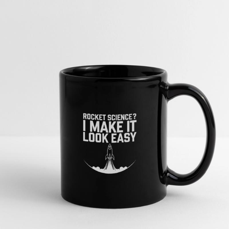 Rocket Launch Day for Model Rocket Enthusiasts Full Colour Mug