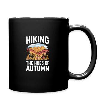 Autumnal blaze of colour for nature lovers and - Full Colour Mug - black - Right