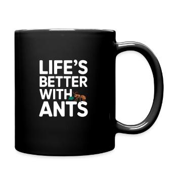 Ant Farm Enthusiast Ant Keeping Ant Colony Builder - Tasse einfarbig - Schwarz - Rechts