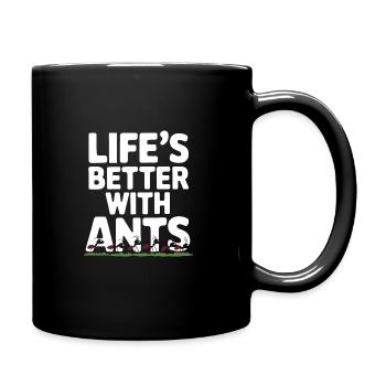 Ant Farm Enthusiast Ant Keeping Ant Colony Builder - Tasse einfarbig - Schwarz - Rechts
