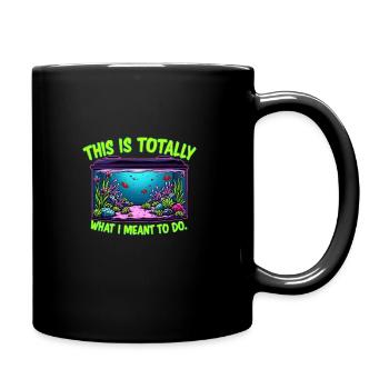 Aquascaping Enthusiast Underwater Gardening - Tasse einfarbig - Schwarz - Rechts
