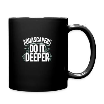 Aquascaping Enthusiast Underwater Gardening - Tasse einfarbig - Schwarz - Rechts