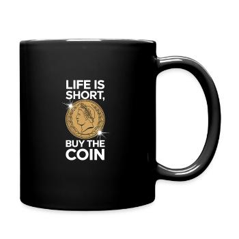 Coin Collector Coin Collection Numismatic History - Tasse einfarbig - Schwarz - Rechts