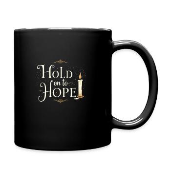 Harness Positivity And Mental Well-Being Through - Full Colour Mug - black - Right