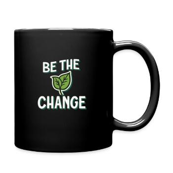 Harness Positivity And Mental Well-Being Through - Full Colour Mug - black - Right