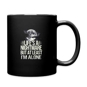 Introversion Alternative Style Emotional - Full Colour Mug - black - Right