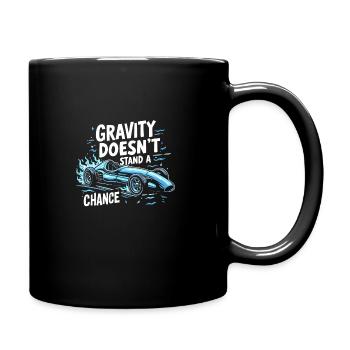 Boîte à savon alimentée par gravité Soap Box Racing Adventure pour le bricolage - Mug uni - noir - Droite