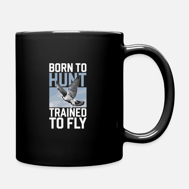 Explorez l’art de la fauconnerie avec de magnifiques oiseaux - Mug uni - noir