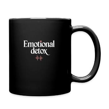 Emotional Healing Journey Towards Mindfulness and - Tasse einfarbig - Schwarz - Rechts