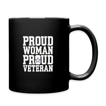 Honorez la Journée des anciens combattants avec le patriotisme et l’armée - Mug uni - noir - Droite