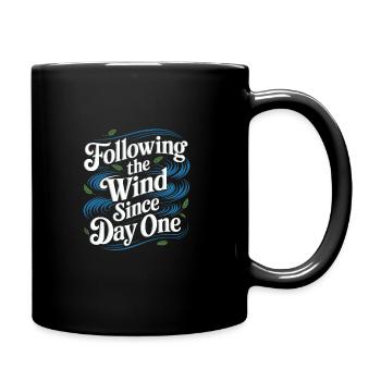 Observateur de tempêtes et météorologue amateur de météo - Mug uni - noir - Droite