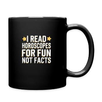Astrologie-skeptiker: Kritisches Denken - Tasse einfarbig - Schwarz - Rechts