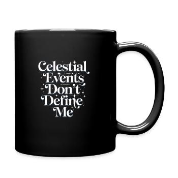 Astrologie-skeptiker: Kritisches Denken - Tasse einfarbig - Schwarz - Rechts