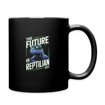 Lézard Peuple Reptile Conspiration Et Secret - Mug uni - noir - Droite