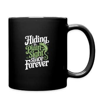Lézard Peuple Reptile Conspiration Et Secret - Mug uni - noir - Droite