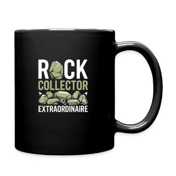 Passionné de collecte de géologie et de - Mug uni - noir - Droite