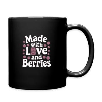Preserving homemade food - Full Colour Mug - black - Right