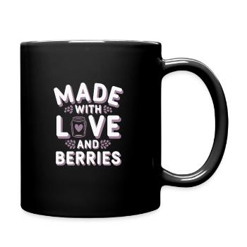 Preserving homemade food - Full Colour Mug - black - Right