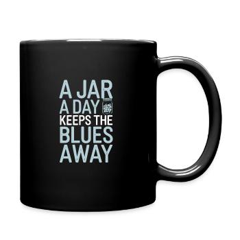 Preserving homemade food - Full Colour Mug - black - Right