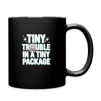 Propriétaire de furet, Amateur de furets, Bonbons - Mug uni - noir - Droite
