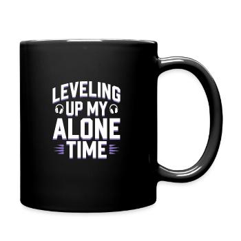 Introverted Gamer Declarer Calm - Full Colour Mug - black - Right