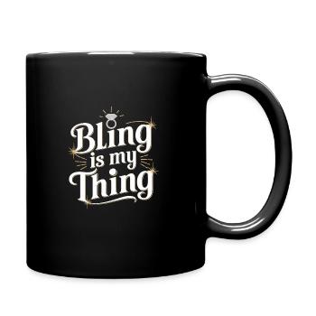Bague Dude Cérémonie de mariage Bague Guy - Mug uni - noir - Droite