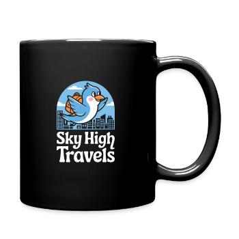 Amoureux de la migration des oiseaux Oiseaux migrateurs - Mug uni - noir - Droite