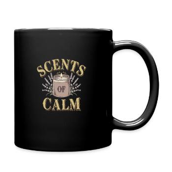 Handmade, creative candles to make yourself - Full Colour Mug - black - Right