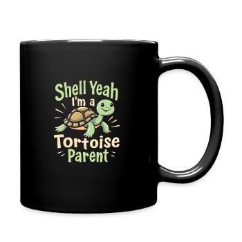 Turtle care for owners of - Full Colour Mug - black - Right