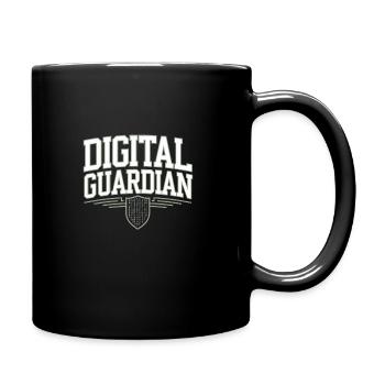 Ethisches Hacking Cybersicherheit Digitale - Tasse einfarbig - Schwarz - Rechts