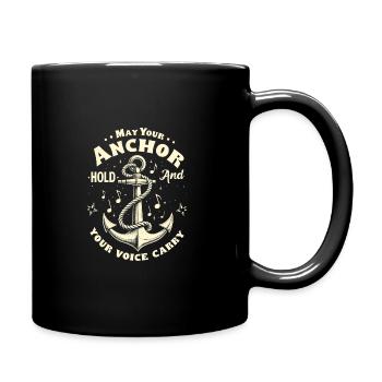 Sailors Sea Shanty Singing Ship Adventures - Tasse einfarbig - Schwarz - Rechts
