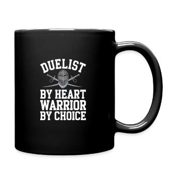 Renaissance-schwertkämpfer Hema Historisches - Tasse einfarbig - Schwarz - Rechts