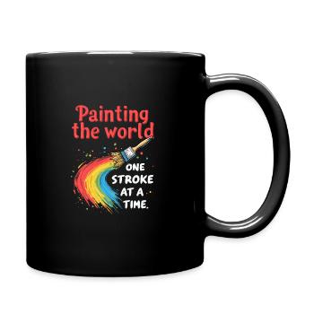 Bricolage avec des enfants, projets de bricolage et drôles - Mug uni - noir - Droite