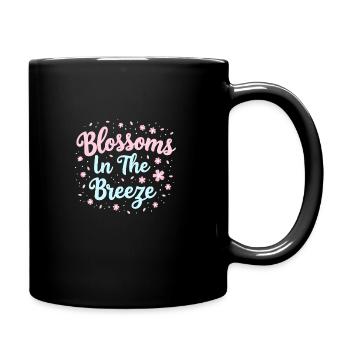 Kirschblüten-enthusiast Sakura Lovers Springtime - Tasse einfarbig - Schwarz - Rechts