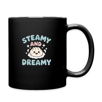 Dim-sum-liebhaber Chinesischer Küche Und Knödel - Tasse einfarbig - Schwarz - Rechts