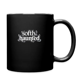 Cozy, Horror, Aesthetics, Spooky, Cozy - Full Colour Mug - black - Right