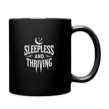 Sarcasme fonctionnel du matin pour les noctambules - Mug uni - noir - Droite