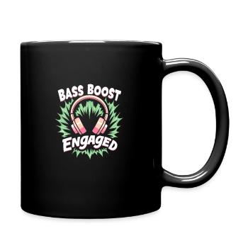 Accros aux écouteurs Un son immersif haut de gamme - Mug uni - noir - Droite