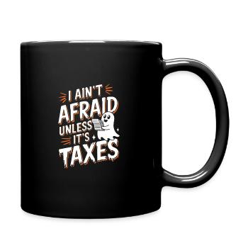 Paranormal Comedy Funny Ghost Humor Lighthearted - Full Colour Mug - black - Right
