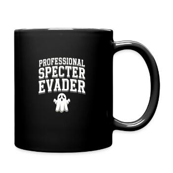 Paranormal Comedy Funny Ghost Humor Lighthearted - Full Colour Mug - black - Right