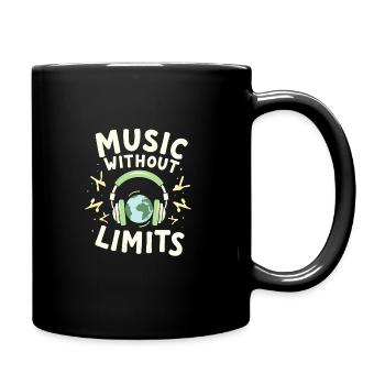 Hochwertiger Premium-sound Für Audiophile Kultur - Tasse einfarbig - Schwarz - Rechts