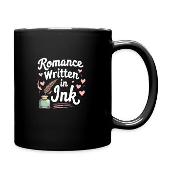 Romantic Nostalgia Vintage Romance Classic Love - Full Colour Mug - black - Right
