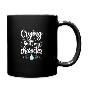 Trennungsermächtigung, Selbstliebe, Neuanfänge - Tasse einfarbig - Schwarz - Rechts
